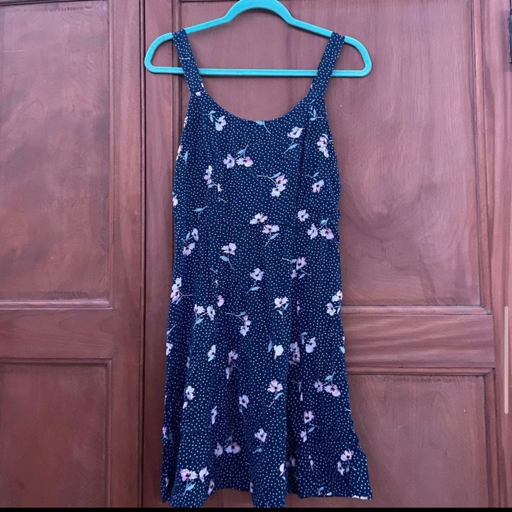 summer dress w/ flowers
